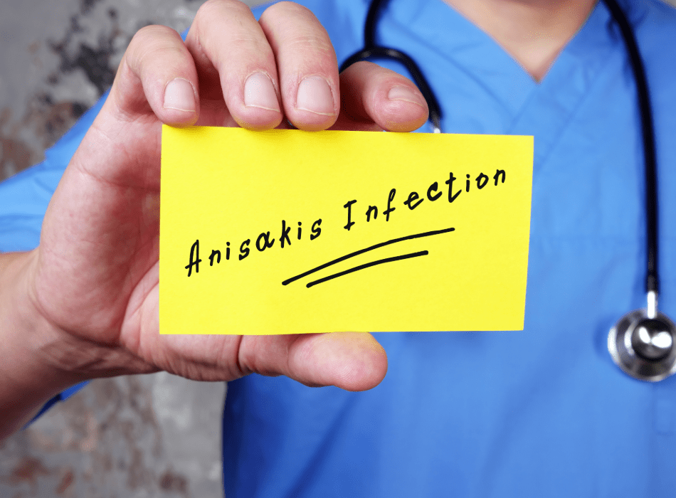  ANISAKIS INFECTION のプレート画像