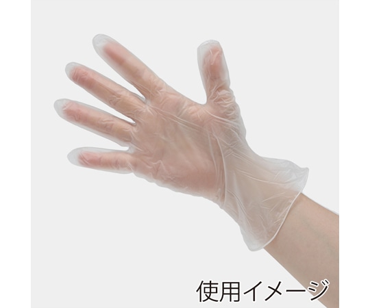 PVCプラスチック手袋 L 半透明 100枚入
